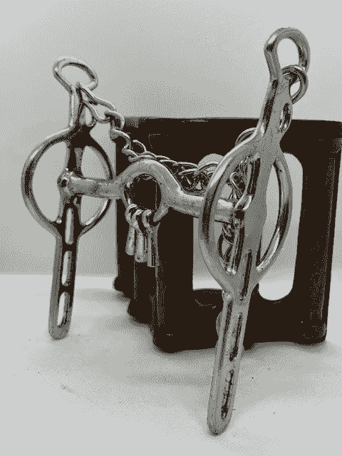 LIVERPOOL BIT, LOW PORT, FIXED CHEEK, 3 SLOTS