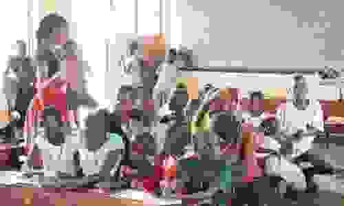 Gift for needy children's education