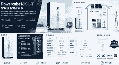 16度防水 儲能電池