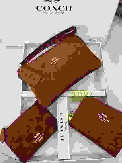 Coach set de 3 piezas
