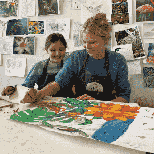Child Art Classes: Autumn Term Child Courses:  September 22nd - Dec 12th 2025