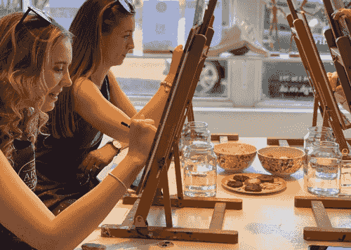 Paint & Wine Events: Saturdays 7-9pm 