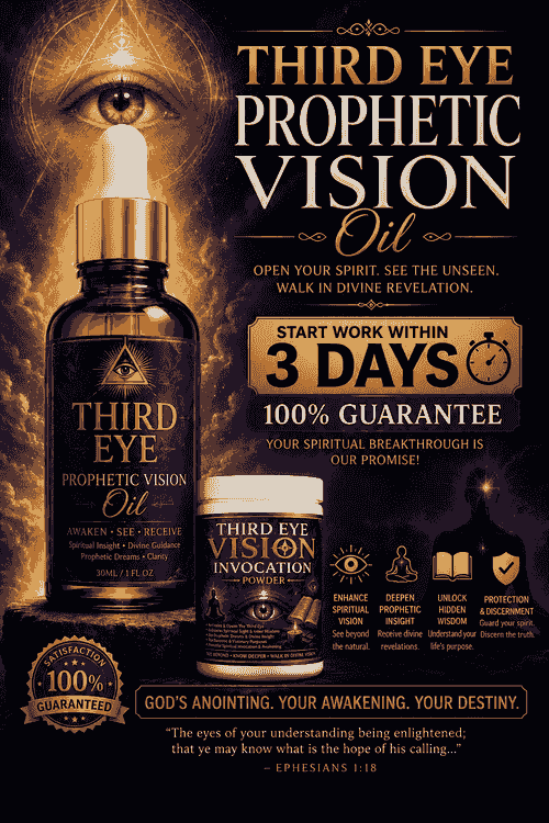 THIRD EYE PROPHETIC VISION Level 3
