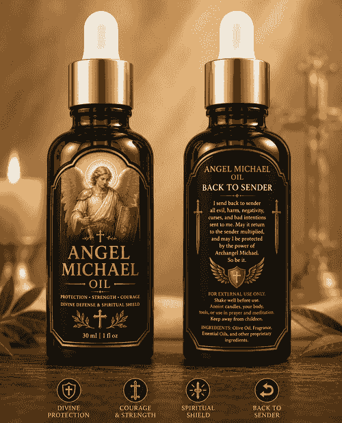 ANGEL MICHAEL BACK TO SENDER OIL