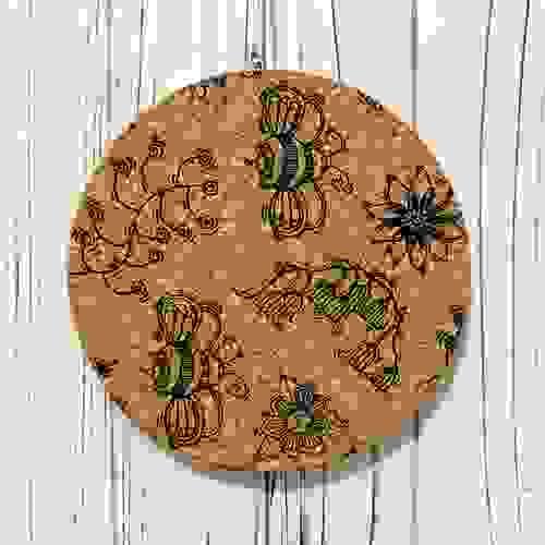 Bee Bee Cork Trivet