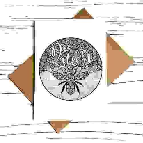 Queen Bee Note Cards