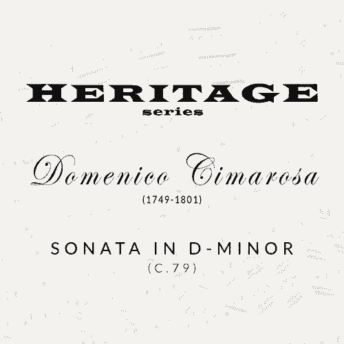 DOMENICO CIMAROSA, Sonata in D-minor C.79