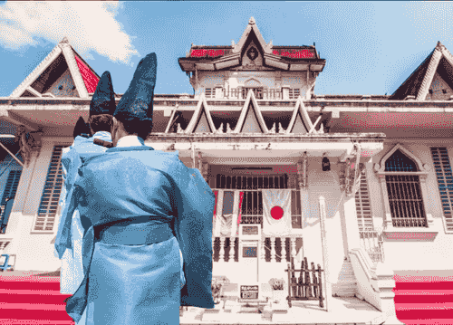 ムーンサーン寺院慰霊祭雅楽奉納