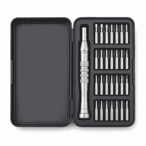 24-in-1 Precision Magnetic Screwdriver Set (S2 Steel Bits)