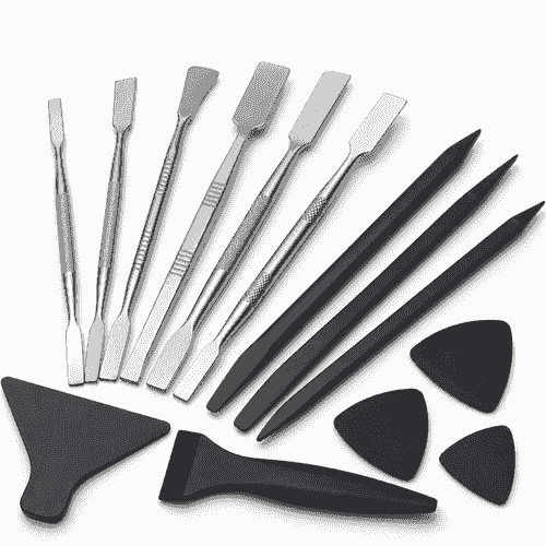 11-Piece Metal & Plastic Pry Bar Kit for Phone Opening