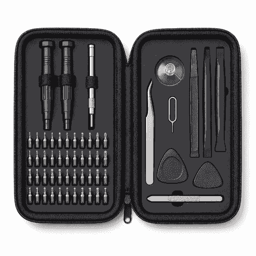 132-in-1 Phone Repair Tool Kit with Precision Screwdriver Set