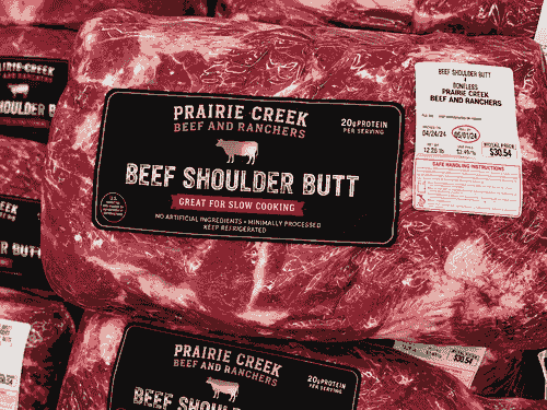 Premium Beef shoulder butt