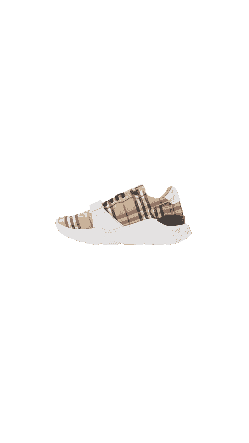 SNEAKER CUIR BURBERRY