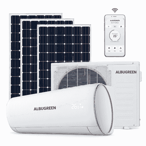 30,000 BTU Hybrid ACDC Solar Air Conditioner