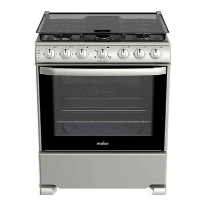 Estufa de Piso 76 cm (30 pulgadas) Plata Mercury Mabe - WEM7659CFIS1