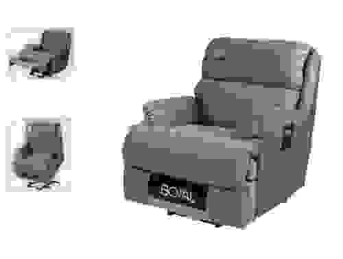 RECLINABLE DAYTON GRIS