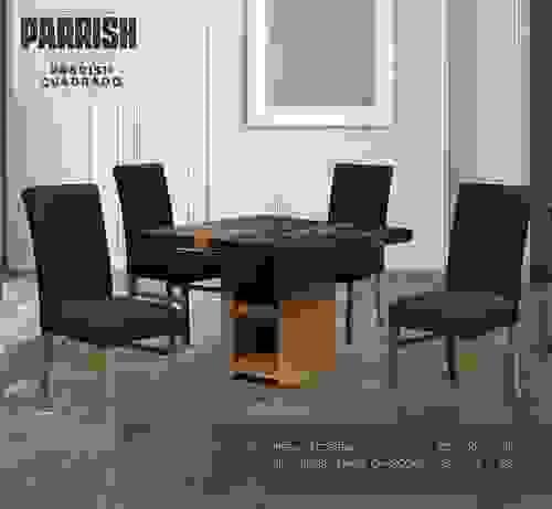 COMEDOR PARRISH 4 SILLAS