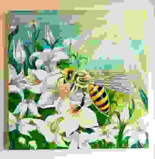 Golden Light Pollinator (Bee)
