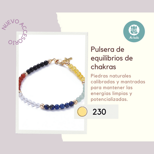 Pulsera de equilibrios de chakras