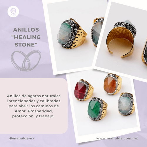 Anillos "Healing Stone"