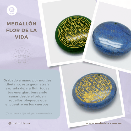 Medallón "Flor de la vida"