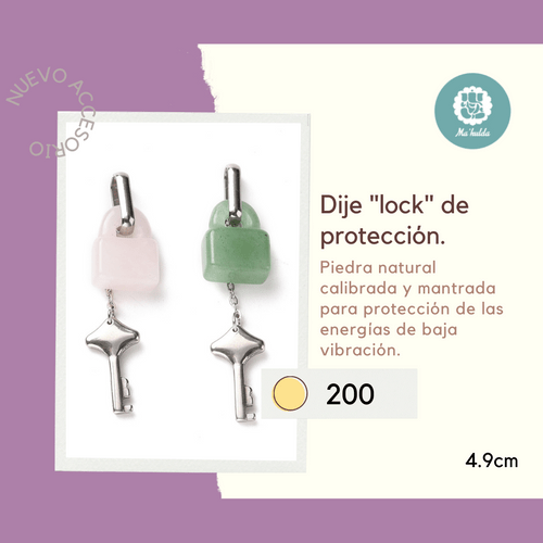 Dije "lock" de protección.