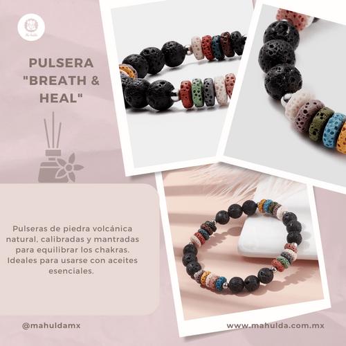 Pulsera "breath & heal"