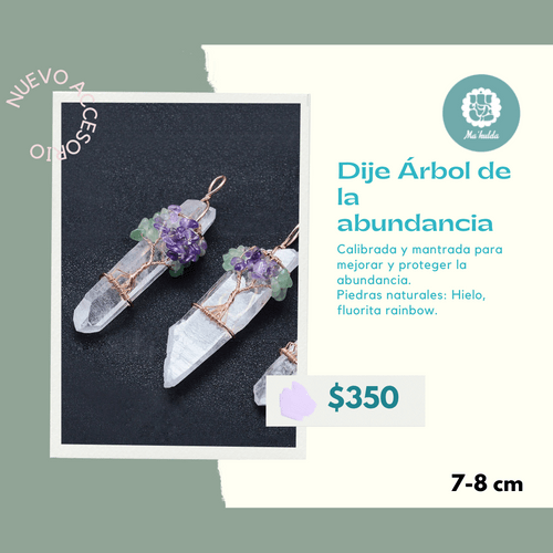 Dije árbol de la abundancia
