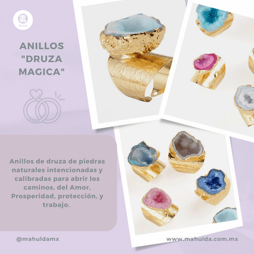 Anillos "Druza mágica"