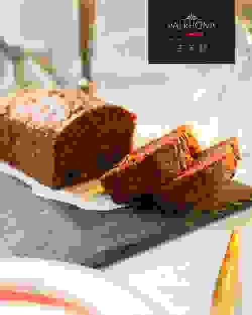 法芙娜可可無花果磅蛋糕/旅行蛋糕-整模 Valrhona Chocolate & Fig Pound Cake (Gâteau de Voyage) 
