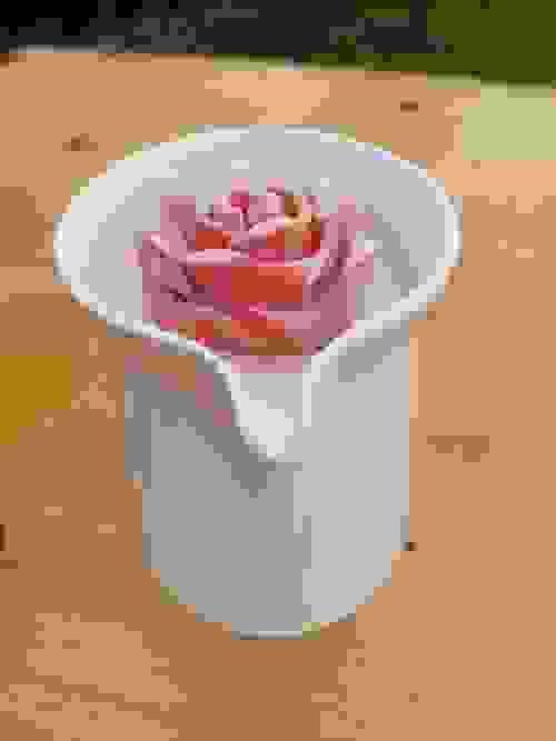 Lickable banana massage candle