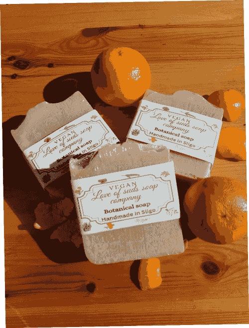Orange clove & cedar leaf soap