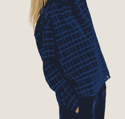 Blouse Marina Deep Sea by Sacré Coeur