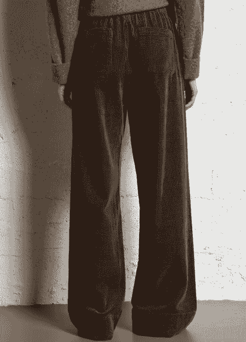 Pantalon en velour côtelé by JC Sophie