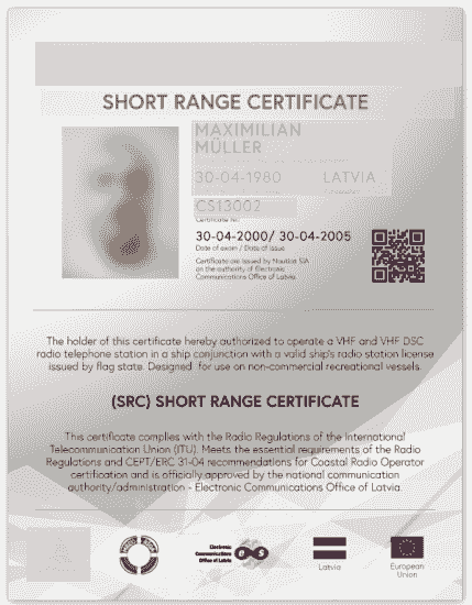 EU-VHF Training course and Certification