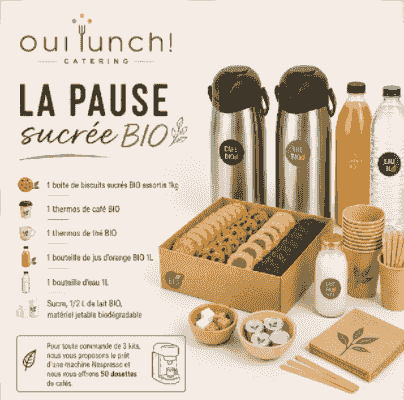 LA PAUSE SUCRÉE – Le kit 45 personnes et plus