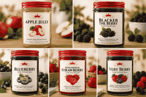 Jellies and Jams (8 ounce jars)