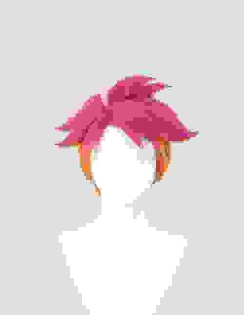 Pre-style The Hidden Treasure of Area Zero for Pokémon Scarlet Crispin Cosplay Wig