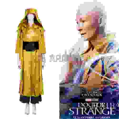 Marvel Doctor Strange Ancient One Mage Cosplay Costume
