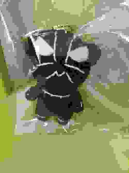 Marvel series- Black Panther crochet keychain