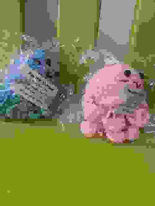 Positive Octopus- message amigurumi