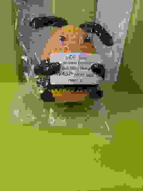 Kind Bee- message amigurumi