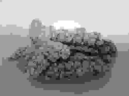 Grape crochet hairclip ( non- slip) in purple & green