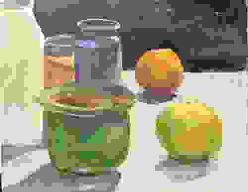 Still Life with Grapefruit