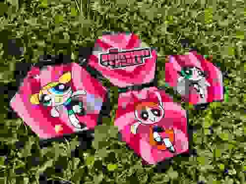 Powerpuff Girls Coasters!! Super Fun and Cute Home Accessories Eclectic Decor