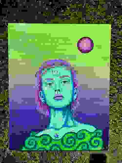 Earth Sign Virgo Original Zodiac Art Prints and Posters