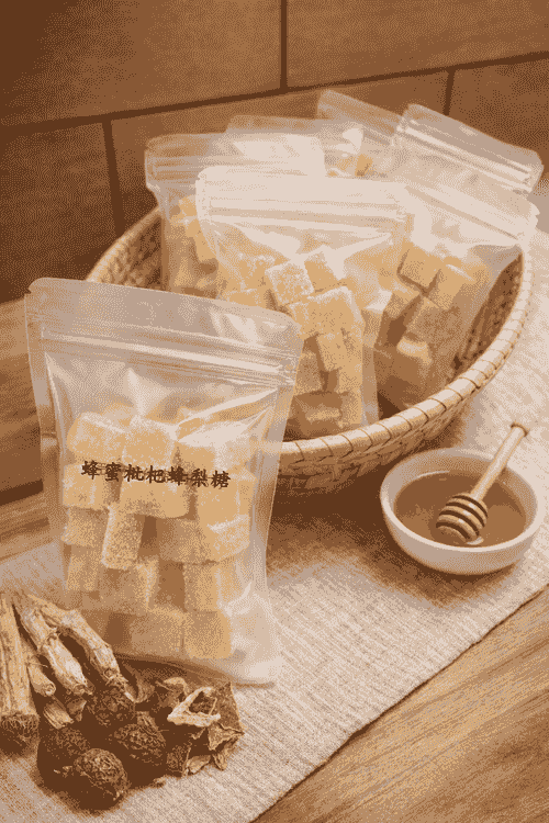 蜂蜜枇杷蜂梨糖