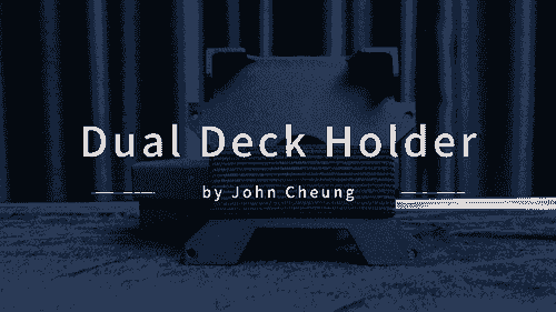 Dual-Deck Holder by Geek John Magic and JT Magic