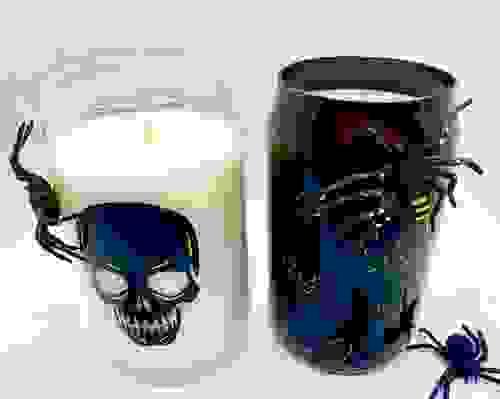 Halloween Soda Can candle