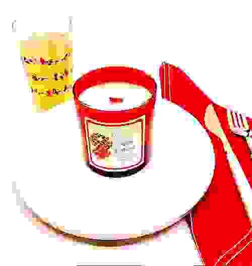 Waffles & Bacon candle - Available March 20th